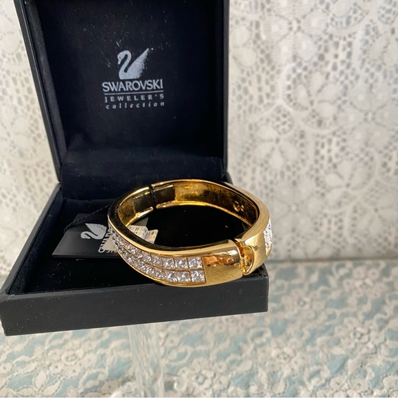 Swarovski Gold and Crystal Bracelet - Picture 5 of 6
